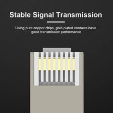 Load image into Gallery viewer, ONTi RJ45 8P8C Unshield Shielded Field Connector RJ45 Termination Plug for Cat.6/6A/7 23AWG Installation Cable