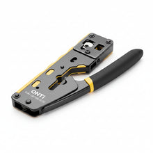 Load image into Gallery viewer, ONTi RJ45 Cat7/6/6A/5E Connector and RJ45 Crimp Tool Pass Through Crimper for 8P8C with Replacement Blade Cable Stripper Network Tool