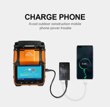 Load image into Gallery viewer, Original AI-9 AI-6 AI-5 Signal Fire Fiber Fusion Splicer 10 Languages freely Switch Built-in Optical Power Meter and VFL5.0 CE,FCC,RoHS