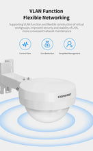 Load image into Gallery viewer, COMFAST CF-WA933 WiFi6 High Power AX3000 Outdoor Wireless Repeater AP Weatherproof WiFi Access Point 48V PoE at 360 Degree Coverage