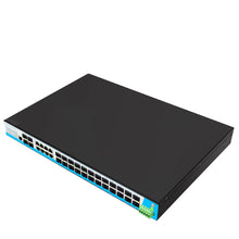Load image into Gallery viewer, 36 Port L3 Managed 10G Fiber Industrial Ethernet Switch, 24*GbE ports + 8*Gigabit SFP Combo ports + 4*10G SFP Uplink + 1*Console port