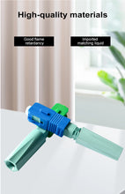 Load image into Gallery viewer, ONTi New SC APC SM Single-Mode Fiber Optical Connector FTTH Tool Cold Connector Tool SC UPC Fiber Optic Fast Connector