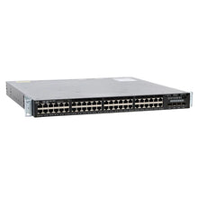 Load image into Gallery viewer, Cisco Catalyst 48Port Data 4x1G Uplink LAN Base Switch, 48*10/100/1000 Ethernet ports L3 4*1G SFP uplinks IP Base IOS WS-C3650-48TS-S