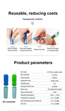 Load image into Gallery viewer, ONTi New SC APC SM Single-Mode Fiber Optical Connector FTTH Tool Cold Connector Tool SC UPC Fiber Optic Fast Connector