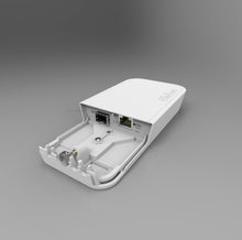 Load image into Gallery viewer, MikroTik RBFTC11 outdoor optical fiber transceiver, Fiber to Copper converter, Outdoor case, 12-57V PoE with 802.3af/at support, PoE injector included