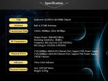 Load image into Gallery viewer, Comfast CF-E355AC V2 Indoor Wireless AP 2.4Ghz 5Ghz 1200Mbps WiFi Network Long Rang 2.4GHz + 5.8GHz WiFi AP Router Repeater Booster