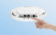 Load image into Gallery viewer, KuWFi Ceiling AP WiFi Router 1200Mbps WiFi Extender 11ac 2.4G&5.8G Ceiling-mounted POE Adapter Wireless Access Point