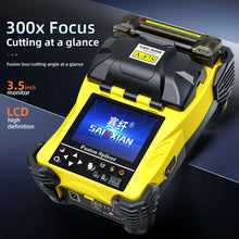Load image into Gallery viewer, Fusion Splicer A-87S High Quality Fully Automatic Mini Optic Fiber Fusion Splicer Splicing Machine Fiber Optic Tool Set FTTH