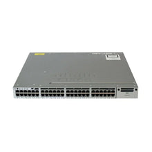 Load image into Gallery viewer, Cisco Catalyst 48Port Gigabit PoE+ Switch 48*10/100/1000 Ethernet UPOE ports, 1100WAC power supply, 1RU, IP Base WS-C3850-48U-S 3850