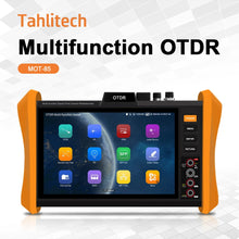 Load image into Gallery viewer, 8-Inch Touch Screen OTDR Tester Optic Fiber Live Test SC/UPC 150km Optical Reflectometer OPM OLS VFL Tester SC/UPC Connector
