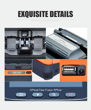 Load image into Gallery viewer, AI-6 AI-5 Signal Fire Automatic Single-mode & Multi-mode Multi-language FTTH Optical Fiber Fusion Splicing Machine CE,FCC,RoHS