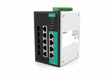 Load image into Gallery viewer, Moxa EDS-G509/EDS-G509-T Industrial Ethernet L2 managed switch with industrial-grade reliability, network redundancy, based on IEC 62443