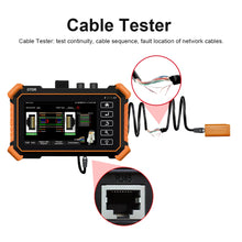 Load image into Gallery viewer, OTDR Tester RJ45 TDR Test Optical Fiber Network Cable Testing OTDR Auto tester event map OPM VFL TDR Cable Tester
