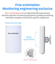 Load image into Gallery viewer, COMFAST 1 Pair 300Mbps Long Range Outdoor WiFi CPE 5Ghz Wireless AP Bridge Antenna Repeater Nanostation