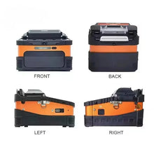 Load image into Gallery viewer, AI-6C FTTH Fiber Optic Fusion Splicer Multi-language Automatic Fusion Splicer 6 Motors 5s Heating Fusion Fiber Splicing Machine
