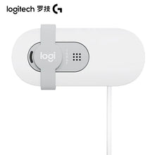 Load image into Gallery viewer, Original Logitech Brio 90 HD 1080p webcam with automatic light balancing, integrated privacy shutter, and built-in microphone