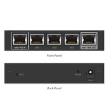 Load image into Gallery viewer, UBIQUITI ER-X Router EdgeRouter X Advanced Gigabit Ethernet 256MB Storage 5x Gigabit RJ45 Ports PoE Network Router Switch
