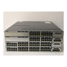 Load image into Gallery viewer, Cisco WS-C3750X-48P-L Catalyst 3750-X PoE Switch
Stackable 48*10/100/1000 Ethernet PoE+ ports, 715W AC power supply, 1 RU, LAN Base