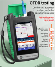 Load image into Gallery viewer, COMPTYCO OTDR AUA-18/161U/A Support Active Fiber Testing Optical Time Domain Reflectometer Built-in OLS/OPM/VFL/LED/Event Map