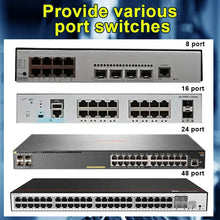 Load image into Gallery viewer, Cisco C9200L-24P-4G-E Catalyst 9200L 24-port PoE+ 4x1G uplink ports, Network Essentials, Enterprise 24 port POE switch, 598Gbps Switching