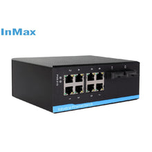Load image into Gallery viewer, InMax i710B Manufacturer SNMP CLI 10×10/100/1000Mbps port gigabit L2 industrial managed ethernet switch 22Gbps switching capacity