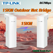 Load image into Gallery viewer, TP-Link TL-S5G-15KM Gigabit Wireless Bridge 15KM 1pcs 11AC 867Mbps 5.8GHz Outdoor Wireless AP Passive PoE Repeater
