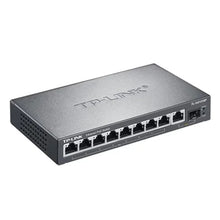 Load image into Gallery viewer, TP-Link full gigabit Ethernet switch high-power POE power supply network cable hub 8Port Gigabit POE 54W SG1210P POE Gigabit switch