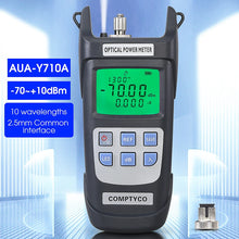 Load image into Gallery viewer, COMPTYCO AUA-Y510A/Y710A High Precision Fiber Optic Power Meter With LED Light OPM Optical Power Meter, Single Mode Fiber