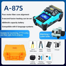 Load image into Gallery viewer, A-87S Fusion Splicing Machine Fusion Fiber Machine Leather Wire Optical Cable Tail Fiber Jumper Fusion Splicing 3-in-1 Fixture