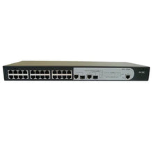 Load image into Gallery viewer, H3C SMB-S1626 24-port 100M+2GB optical port Enterprise level Layer 2 management VLAN Fast Ethernet switch anti DHCP