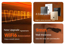 Load image into Gallery viewer, Tenda W13 dual-band Gigabit WiFi 6 panel AP, supports 80MHZ bandwidth, wireless speed up to 1500mbps 802.11a Wi-Fi