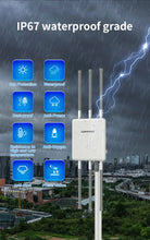 Load image into Gallery viewer, COMFAST High Power Outdoor WiFi AP 750Mbps Router Amplifier 2.4G/5.8G 6dBi WiFi Antenna Long Rang Signal Extender Repeater CF-WA860