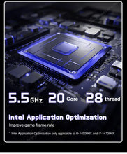 Load image into Gallery viewer, MSI Sword 16 HX Laptop 16 Inch 2.5K QHD 240Hz IPS Screen i7-14700HX 16GB 1TB SSD RTX4060 Gaming Netbook PC