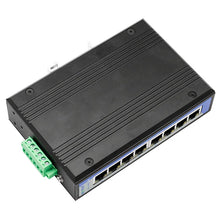 Load image into Gallery viewer, UOTEK Unmanaged 8Port x10/100/1000Base RJ45 Network Industrial Gigabit Ethernet Switch DIN-rail Installation 1000M DC12-48V UT-60-D8GT