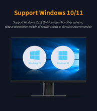 Load image into Gallery viewer, Comfast USB WiFi7 Gigabit Network Card 6500Mbps USB Wi-fi adapter 2.4G/5.8G/6GHz Driver Free Wifi Dongle For PC Win10/11 CF-987BE CF-983BE