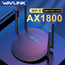 Load image into Gallery viewer, Wavlink AX1800 WiFi 6 Mesh 5GHz Dual Band WiFi Extender Wifi Router Signal Booster Repeater Extend Gigabit Amplifier For Home