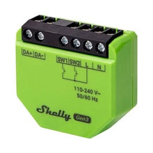 Load image into Gallery viewer, Shelly Smart Dimming Controller for Seamless Remote Control of Dimmable Lights and Drivers, Overload and temperature protection - Shelly Dimmer Gen3