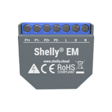 Load image into Gallery viewer, Shelly EM (Electricity Monitor) + 50A Clamp + 120A Clamp, can connect directly to any Wi-Fi network, no HUB required or can operate as an Access Point