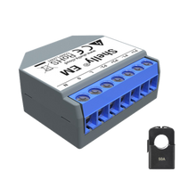 Load image into Gallery viewer, Shelly EM (Electricity Monitor) + 50A Clamp + 120A Clamp, can connect directly to any Wi-Fi network, no HUB required or can operate as an Access Point