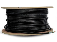 Load image into Gallery viewer, 305m Roll, Black, Solid Copper, UV protected, SF/TP, CAT6 Cable (Outdoor Use), 23 AWG, Cabling and Cabinets, LAN Cable and Connectors, Outdoor Cable
