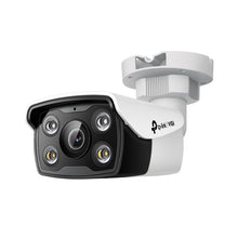 Load image into Gallery viewer, TP-Link VIGI 4MP Outdoor Full-Color Bullet Network Camera, IR/White Light, PoE/12V DC, 2.8 mm Fixed Lens, Built-In Mic, Speaker, micro-SD Slot, IP66