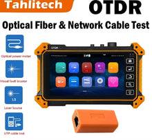 Load image into Gallery viewer, MOT-51 Mini OTDR Active Fiber Live Test 1550nm 1610nm 24/26/28dB Optical Reflectometer Touch Screen OPM OLS VFL Tester OTDR
