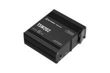 Load image into Gallery viewer, Teltonika TSW202 Layer 2+, 8 x 1 Gbps 2 x SFP Managed POE Switch (240W), 8x port PoE+ switch with 2x SFP ports for fibre optic communication, Profinet