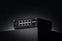 Load image into Gallery viewer, Teltonika TSW202 Layer 2+, 8 x 1 Gbps 2 x SFP Managed POE Switch (240W), 8x port PoE+ switch with 2x SFP ports for fibre optic communication, Profinet