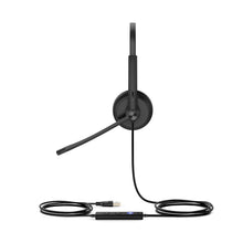 Load image into Gallery viewer, Yealink UH34 Dual Earpiece USB Headset with Leatherette Ear Cushions - Enjoy Comfort and Quality Audio for Professional Calls and Music Listening