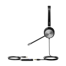 Load image into Gallery viewer, Yealink UH36 Dual Headset With USB-C Connection, Easily connect to PC or Smartphone, In line call/volume controls, Dual earpiece, Soft ear cushions