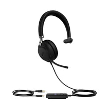 Load image into Gallery viewer, Yealink UH38 Mono Ear Headset With USB And Bluetooth, Dual device connection (Bluetooth and USB), Microsoft Teams certified