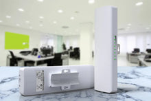 Load image into Gallery viewer, Long Range Outdoor WiFi Router 300Mbps 2.4Ghz Wireless AP Bridge Amplifer Antenna Repeater Nanostation