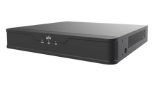 Load image into Gallery viewer, UNV Ultra H.265 16 Channel NVR with 1 Hard Drive Slot EASY Series, 80Mbps Incoming bandwidth, Hard Drive Not Incl, Smart Analytics (8 Channels), ONV