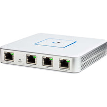Load image into Gallery viewer, Ubiquiti UniFi - Security Gateway, 500MHz CPU, 512MB RAM, (3) 2Gb LAN, Reliable security with high‐performance routing technology, UB-USG
